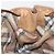 Saco Tote BURBERRY Couro Beige Gold Auth 195681A Bege Dourado - vista 22