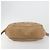 Saco Tote BURBERRY Couro Beige Gold Auth 195681A Bege Dourado - vista 5