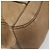 Saco Tote BURBERRY Couro Beige Gold Auth 195681A Bege Dourado - vista 9