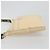 FENDI Celeria Shoulder Bag Leather Ivory Silver Auth 195647V Silvery Cream - view 4