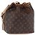 Borsa a tracolla LOUIS VUITTON Monogram Petit Noe M42226 LV Auth ka5655 Monogramma