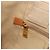 Borsa a mano PRADA Canapa M Canvas Beige Gold Auth 195043A D'oro - vista 21