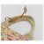 Borsa a mano PRADA Canapa M Canvas Beige Gold Auth 195043A D'oro - vista 8