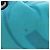 Borsa a tracolla con catena CHANEL Canvas Blu Turchese Argento CC Auth 195104M - vista 2