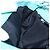Borsa a tracolla con catena CHANEL Canvas Blu Turchese Argento CC Auth 195104M - vista 25