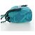 Borsa a tracolla con catena CHANEL Canvas Blu Turchese Argento CC Auth 195104M - vista 4
