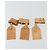 LOUIS VUITTON Etichetta per nome Powanie Set di 10 Pelle Powanie Beige LV Auth 192568 - vista 5