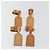 LOUIS VUITTON Etichetta per nome Powanie Set di 10 Pelle Powanie Beige LV Auth 192568 - vista 6