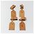 LOUIS VUITTON Etichetta per nome Powanie Set di 10 Pelle Powanie Beige LV Auth 192568 - vista 7