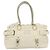 Borsa Boston Gianni Versace in pelle bianca e oro autentica bs36717 Bianco D'oro - vista 13