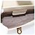 Borsa a tracolla Salvatore Ferragamo Gancini in pelle beige chiaro e oro Auth 196789A D'oro - vista 10