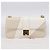 Borsa a tracolla Salvatore Ferragamo Gancini in pelle beige chiaro e oro Auth 196789A D'oro - vista 12