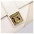 Borsa a tracolla Salvatore Ferragamo Gancini in pelle beige chiaro e oro Auth 196789A D'oro - vista 18