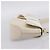 Borsa a tracolla Salvatore Ferragamo Gancini in pelle beige chiaro e oro Auth 196789A D'oro - vista 4
