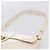 Borsa a tracolla Salvatore Ferragamo Gancini in pelle beige chiaro e oro Auth 196789A D'oro - vista 8