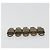 LOUIS VUITTON Padlock 10 Set Padlock metal Gold LV Auth 192564 Golden - view 7