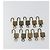 LOUIS VUITTON Padlock 10 Set Padlock metal Gold LV Auth 192564 Golden - view 8