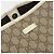 Gucci Borsa Tote GG Supreme in PVC Beige Oro 197953 Auth 194383 - vista 17