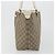 Gucci Borsa Tote GG Supreme in PVC Beige Oro 197953 Auth 194383 - vista 3