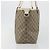 Gucci Borsa Tote GG Supreme in PVC Beige Oro 197953 Auth 194383 - vista 4