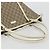 Gucci Borsa Tote GG Supreme in PVC Beige Oro 197953 Auth 194383 - vista 7