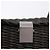 Borsa a mano CHANEL in paglia Grigio Argento CC Auth 195504SM Marrone - vista 18