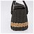 Borsa a mano CHANEL in paglia Grigio Argento CC Auth 195504SM Marrone - vista 3