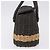 Borsa a mano CHANEL in paglia Grigio Argento CC Auth 195504SM Marrone - vista 4