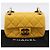 CHANEL Mini Matelasse 17 Borsa a catena Pelle d'Agnello Giallo Oro CC Auth 195513SAM D'oro - vista 12