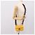CHANEL Mini Matelasse 17 Borsa a catena Pelle d'Agnello Giallo Oro CC Auth 195513SAM D'oro - vista 23