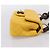 CHANEL Mini Matelasse 17 Borsa a catena Pelle d'Agnello Giallo Oro CC Auth 195513SAM D'oro - vista 4