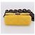 CHANEL Mini Matelasse 17 Borsa a catena Pelle d'Agnello Giallo Oro CC Auth 195513SAM D'oro - vista 5