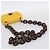 CHANEL Mini Matelasse 17 Borsa a catena Pelle d'Agnello Giallo Oro CC Auth 195513SAM D'oro - vista 7