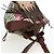 LOEWE x Studio Ghibli Spirited Away Hammock Small Bag Canvas Brown Auth 167469SM Marrone - vista 6