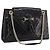 GUCCI GG Canvas Guccissima Horsebit Chain Patent leather 295403 Auth 196047A Nero D'oro