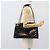 GUCCI GG Canvas Guccissima Horsebit Chain Patent leather 295403 Auth 196047A Nero D'oro - vista 21