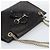 GUCCI GG Canvas Guccissima Horsebit Chain Patent leather 295403 Auth 196047A Nero D'oro - vista 6