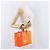 LOUIS VUITTON Monogram Vernis Fluo Reade PM Bolso de Mano Naranja M91905 Auth ka5686 - vista 22