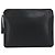 Borsa Clutch Valextra in Pelle Nero Oro Auth 194271A D'oro - vista 13