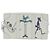 LOUIS VUITTON Taurillon Clemence Soft Trunk LV Friends M80146 Auth 194713SAM Bianco - vista 13