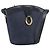 Borsa a tracolla Christian Dior Trotter Canvas PVC Navy Gold Auth 196013A D'oro Blu navy