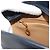 Borsa a tracolla Christian Dior Trotter Canvas PVC Navy Gold Auth 196013A D'oro Blu navy - vista 19