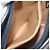 Borsa a tracolla Christian Dior Trotter Canvas PVC Navy Gold Auth 196013A D'oro Blu navy - vista 20