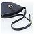 Borsa a tracolla Christian Dior Trotter Canvas PVC Navy Gold Auth 196013A D'oro Blu navy - vista 7