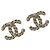 Orecchini CHANEL Metallo Tono Oro CC Auth bs36533