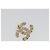 Orecchini CHANEL Metallo Tono Oro CC Auth bs36533 - vista 8
