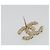 Orecchini CHANEL Metallo Tono Oro CC Auth bs36533 - vista 9