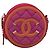 Borsa a tracolla CHANEL Matelasse con catena in tela Pink Gold CC Auth 195524M Rosa D'oro - vista 13