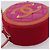 Borsa a tracolla CHANEL Matelasse con catena in tela Pink Gold CC Auth 195524M Rosa D'oro - vista 14