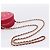 Borsa a tracolla CHANEL Matelasse con catena in tela Pink Gold CC Auth 195524M Rosa D'oro - vista 7